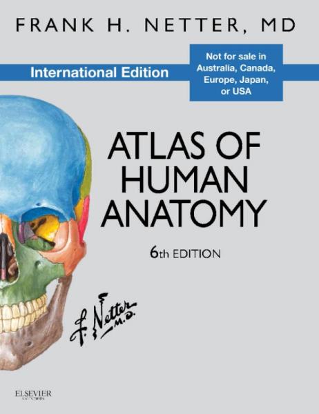 Atlas of Human Anatomy, International Edition人體解剖學圖譜，國際版，第六版 英文原版