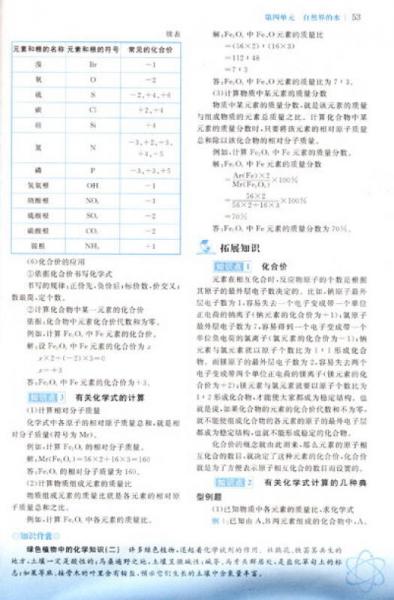 牛顿书院：初中化学基础知识手册