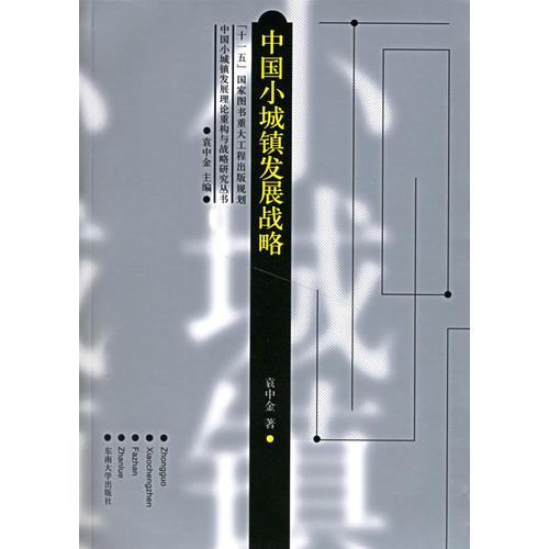 中國(guó)小城鎮(zhèn)發(fā)展戰(zhàn)略