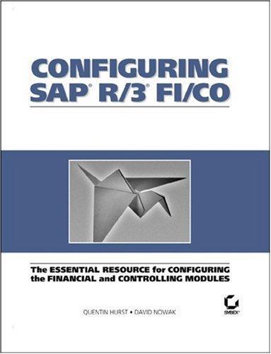 Configuring SAP R/3 FI/CO