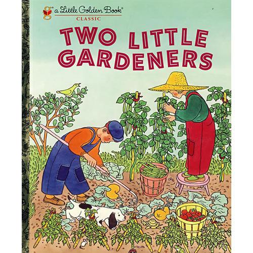 TWO LITTLE GARDENERS 金色童书-两个小园丁 9780375835292