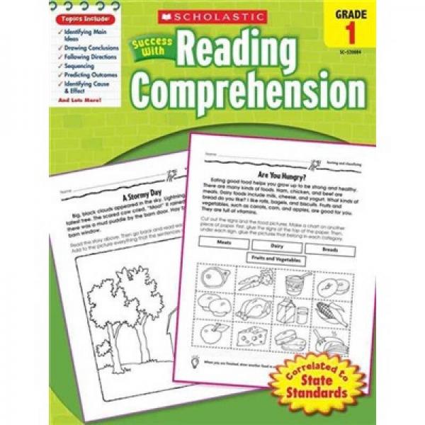Scholastic Success with Reading Comprehension: Grade 1學(xué)樂必贏閱讀：1年級(jí)閱讀理解 