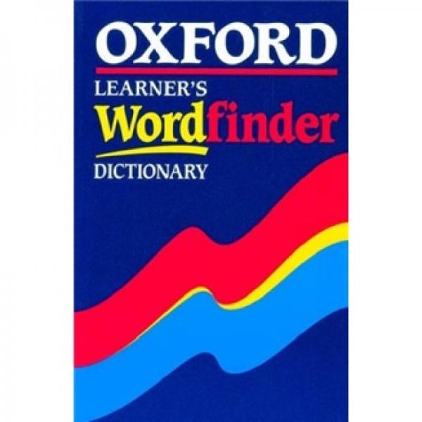 Oxford Learner's Wordfinder Dictionary Paperback[牛津初级分类词典 软皮]