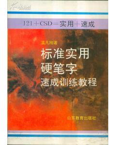 121+CSD=實用+速成 標(biāo)準(zhǔn)實用硬筆字速成訓(xùn)練教程