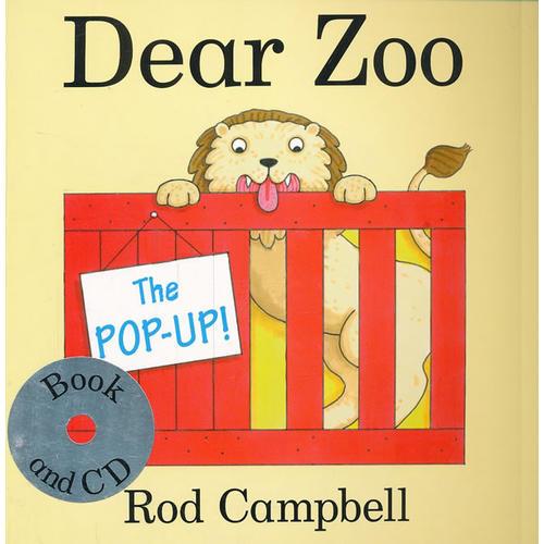 The Pop-up Dear Zoo (Book & CD)  翻翻书