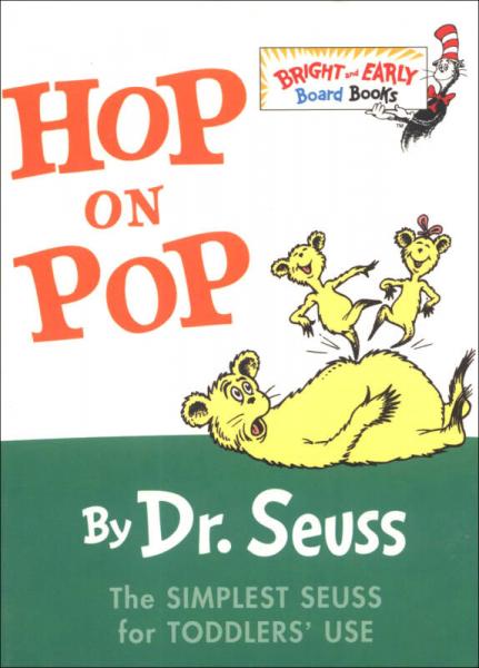 Hop on Pop Board Book在爸爸身上蹦来跳去 英文原版