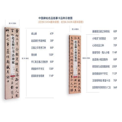 中国碑帖名品临摹卡：赵佶瘦金体千字文