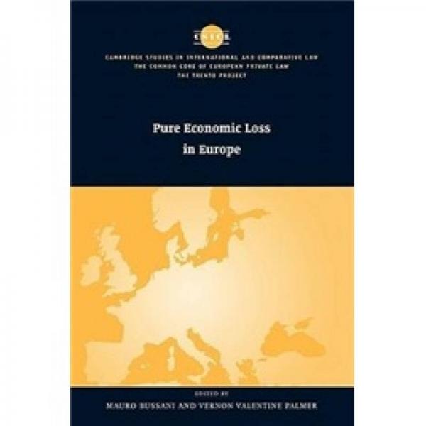 Pure Economic Loss in Europe