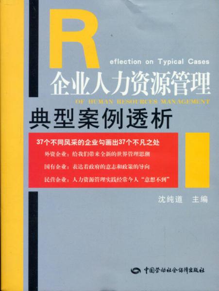 企業(yè)人力資源管理典型案例透析