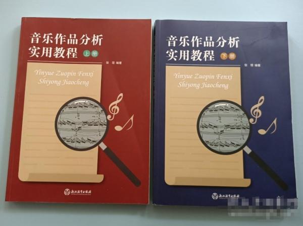 音樂(lè)作品分析實(shí)用教程（上下冊(cè)）2本合售