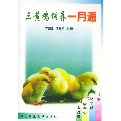 三黃雞飼養(yǎng)一月通