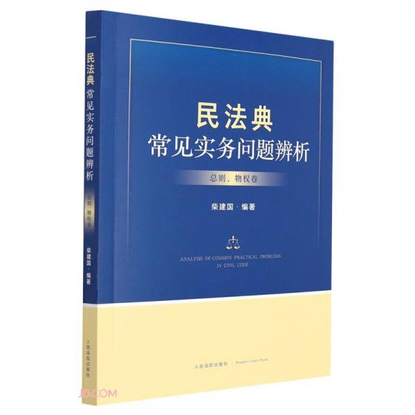 民法典常见实务问题辨析（总则、物权卷）