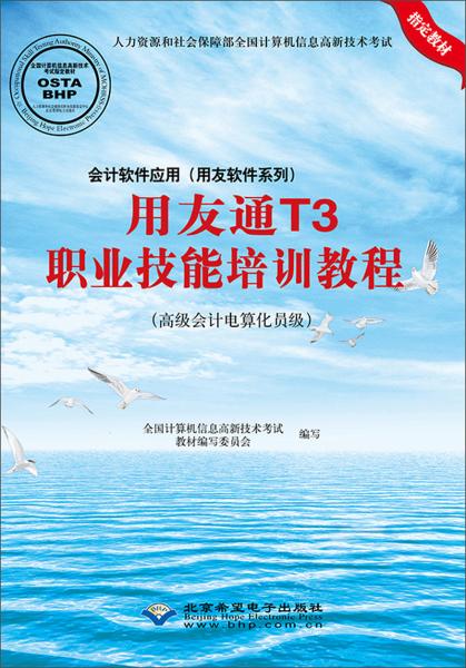 會計軟件應(yīng)用（用友軟件系列）用友通T3職業(yè)技能培訓(xùn)教程（高級會計電算化員級）