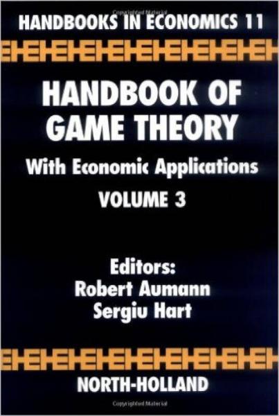 Handbook of Game Theory with Economic Applications
