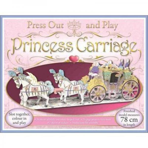 Press Out and Play Princess Carriage