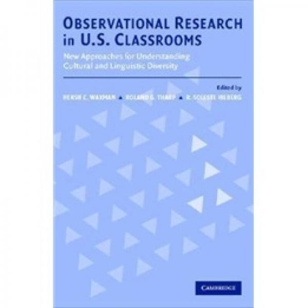 Observational Research in U.S. Classrooms