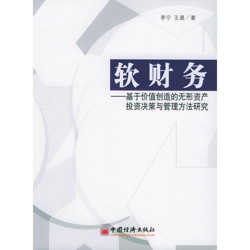 軟財(cái)務(wù)——基于價(jià)值創(chuàng)造的無(wú)形資產(chǎn)投資決策與管理方法研究