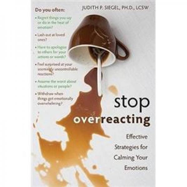 Stop Overreacting