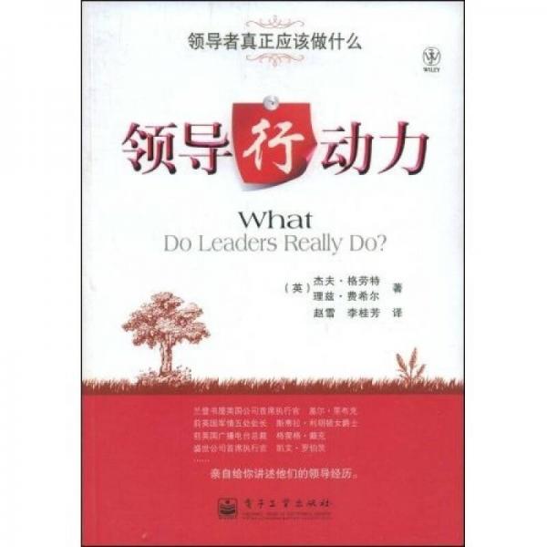 領導行動力：領導者真正應該做什么