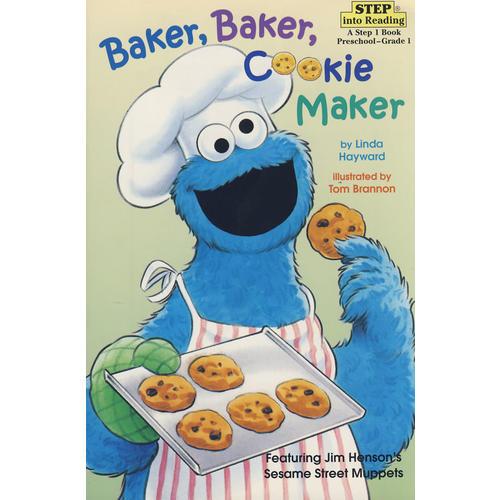 Baker Baker Cookie Maker (Step into Reading #2 ) 面包师 9780679883791