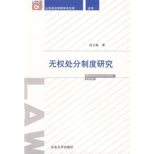 無(wú)權(quán)處分制度研究