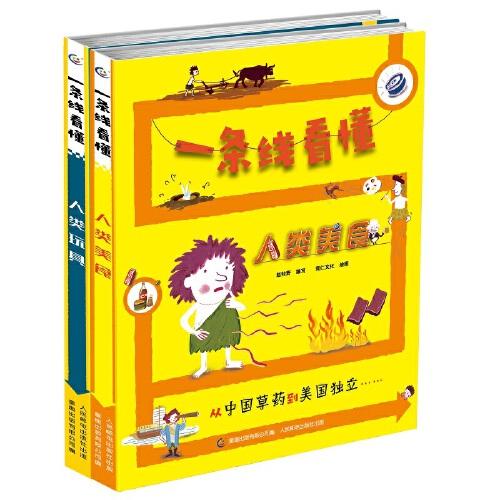 一條線看懂（人類玩具+人類美食）（套裝2冊）