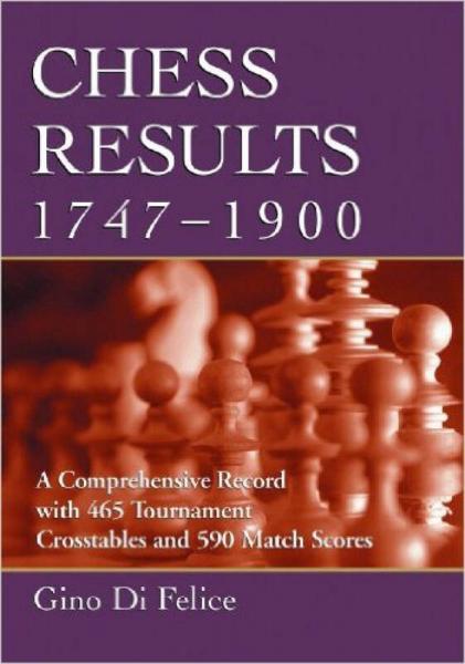 Chess Results, 1747-1900: A Comprehensive Record