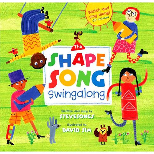 Shape Song Swingalong (A Barefoot Singalong)形状歌(廖彩杏推荐)（书+CD）