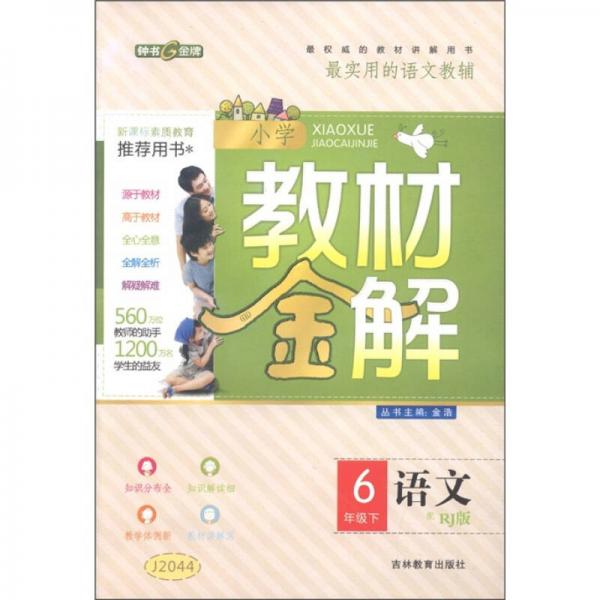 小学教材金解：语文（6年级下）（配RJ版）