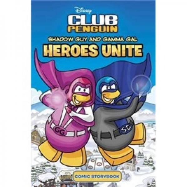 Club Penguin: Shadow Guy and Gamma Girl Heroes Unite Comic Storybook