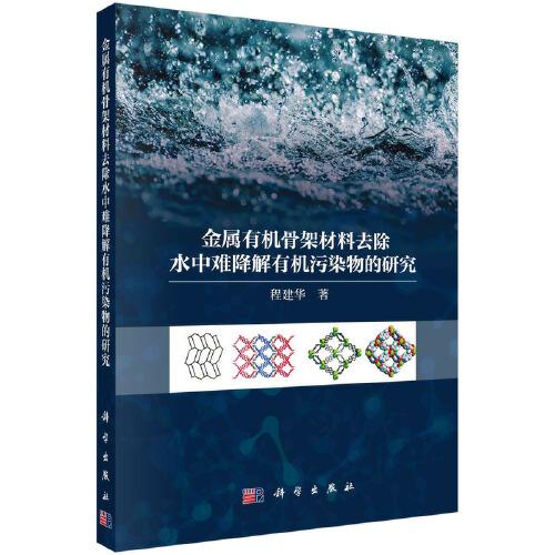 金屬有機(jī)骨架材料去除水中難降解有機(jī)污染物的研究