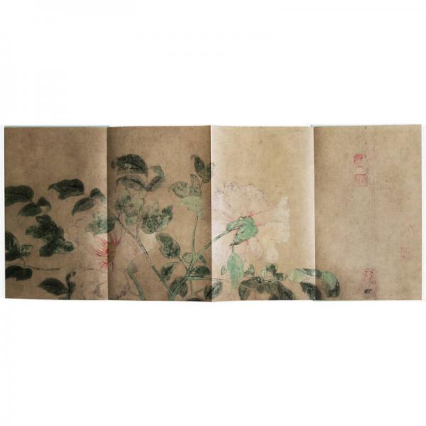 中国美术史·大师原典：钱选·花鸟图、山居图