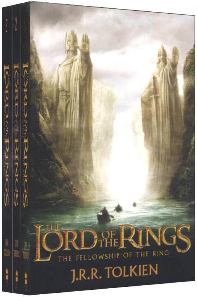 The Lord of the Rings: Boxed Set指环王，套装共3册 英文原版