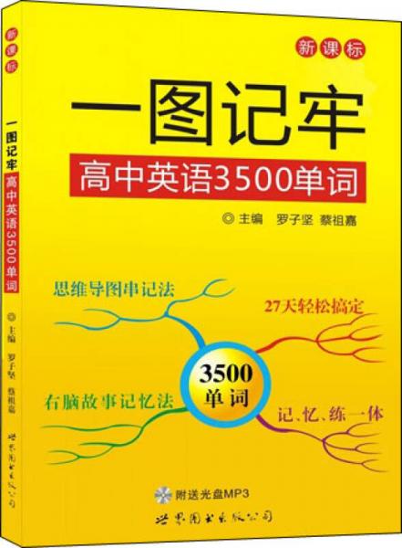 一图记牢高中英语3500单词