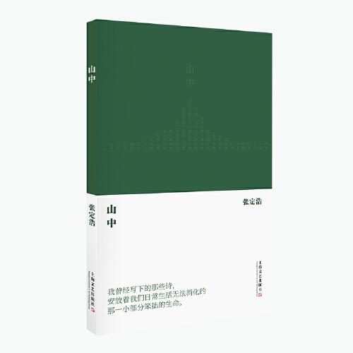 山中（張定浩第二部詩集，寫感情生活，寫女兒的成長，也寫那些滋養(yǎng)過自己的詩人與哲人，寫自己在愛中的豐盈與貧乏。）