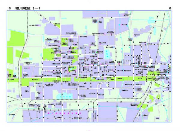 中国分省系列地图册：宁夏回族自治区地图册