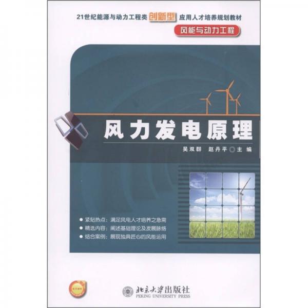 風(fēng)力發(fā)電原理/21世紀(jì)能源與動(dòng)力工程類創(chuàng)新型應(yīng)用人才培養(yǎng)規(guī)劃教材·風(fēng)能與動(dòng)力工程