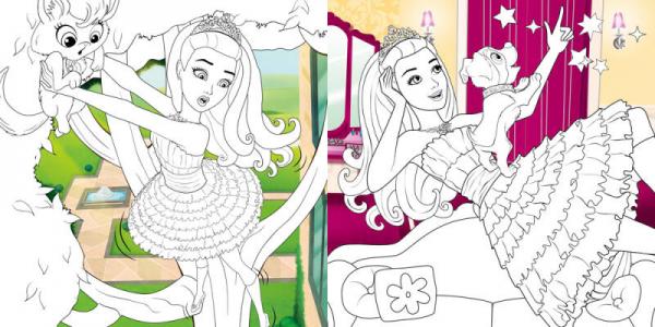 百变公主故事涂画书：非凡小公主