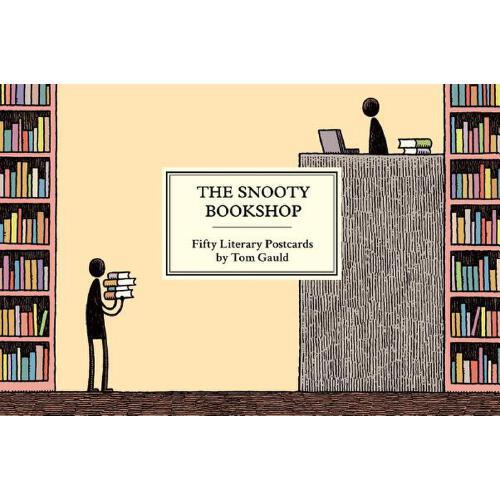 The Snooty Bookshop  Fifty Literary Postcards by Tom Gauld