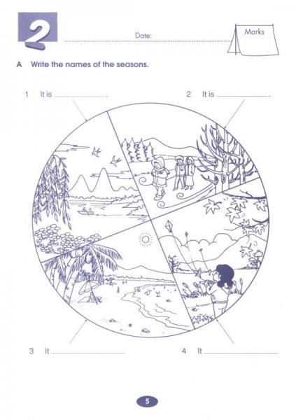 小学综合英语3B练习册