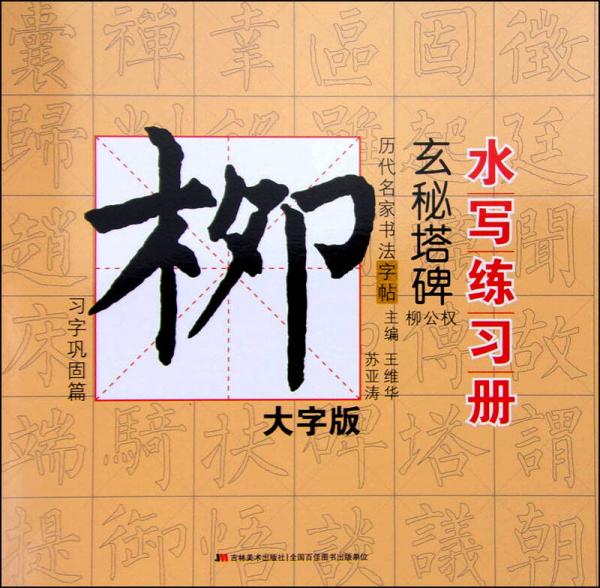 歷代名家書法水寫練習(xí)冊：柳公權(quán)·玄秘塔碑 習(xí)字鞏固篇（大字版）