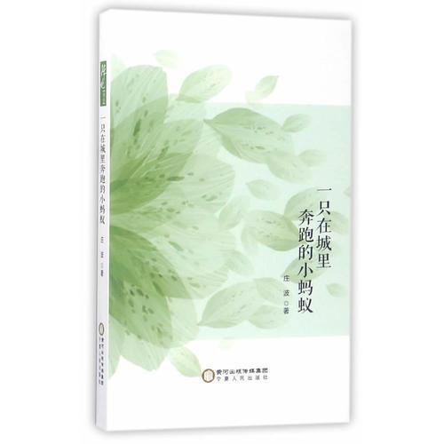 一只在城里奔跑的小螞蟻