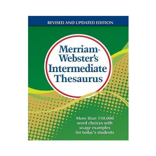 M-W's Intermediate Thesaurus 韦氏中级同义词词典 （适合11-14岁）