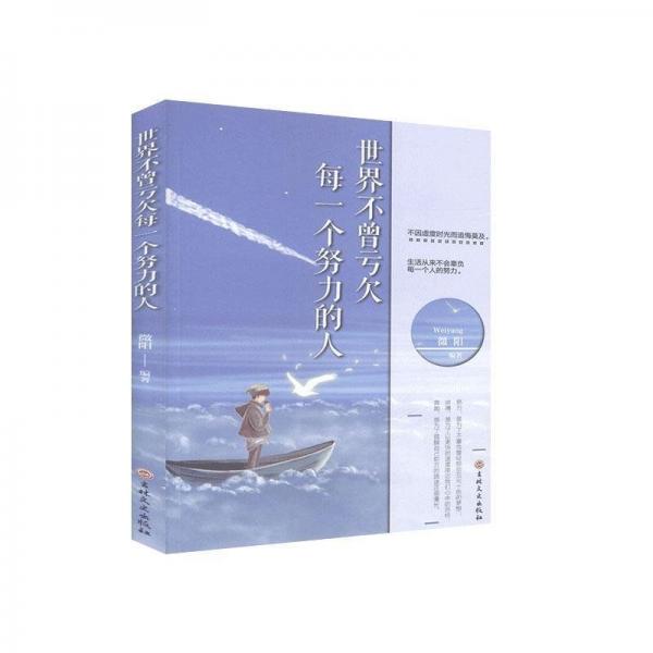世界不曾亏欠每一个努力的人