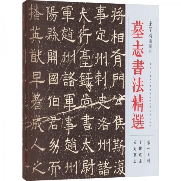墓志书法精选(第17册子建墓志元妃墓志)