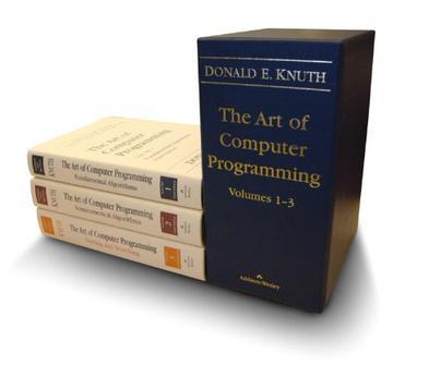 The Art of Computer Programming, Volumes 1-3 Boxed Set：TAOCP