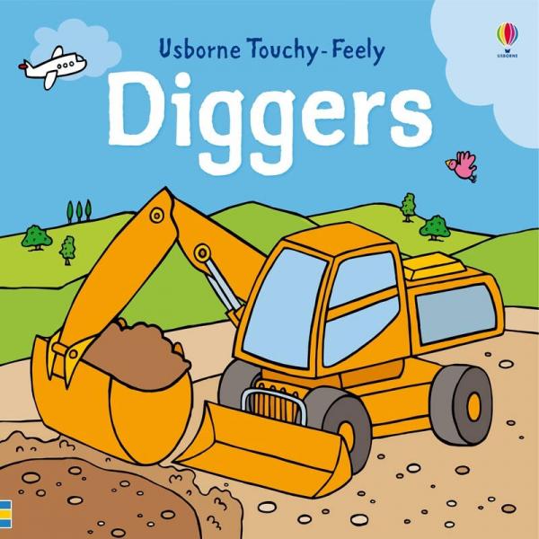 Touchy-feely Diggers (Board) 英文原版