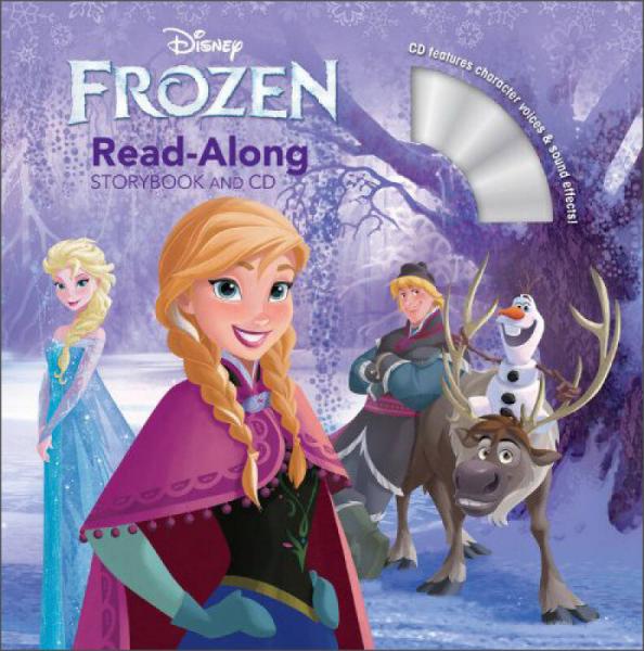 Frozen Read-Along Storybook and CD 冰雪奇缘(书+CD) 英文原版