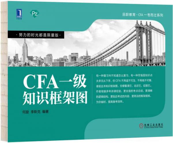 CFA一级知识框架图