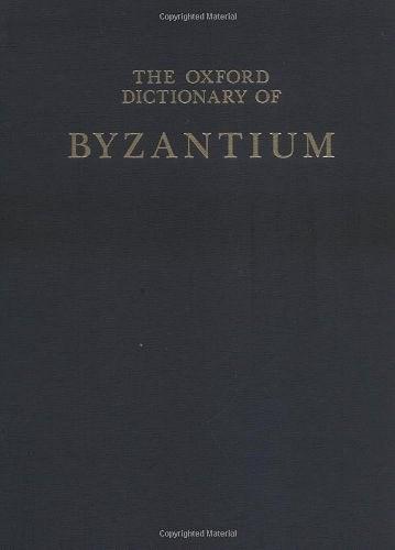 The Oxford Dictionary of Byzantium